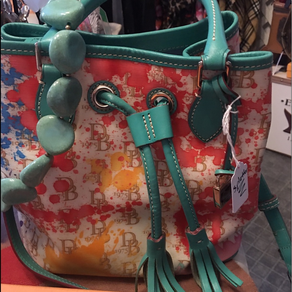 “ Splatter”Dooney and Bourke tote